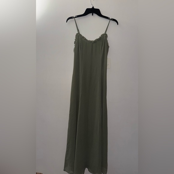 A New Day Olive Green Maxi Dress - Picture 1 of 6